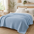 Slimnovacare™ SkyWeave Waffle Bed Blanket